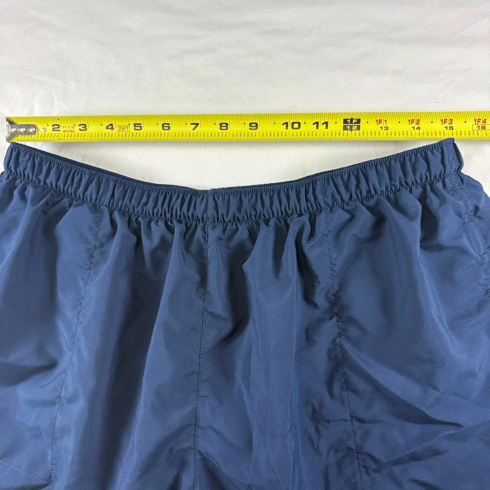 US Air Force PT Shorts Mens Medium Navy Blue Reflective Military‎ Athletic Gym